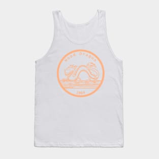 Wood Dragon 1964 Year of the Dragon Peach Fuzz Tank Top